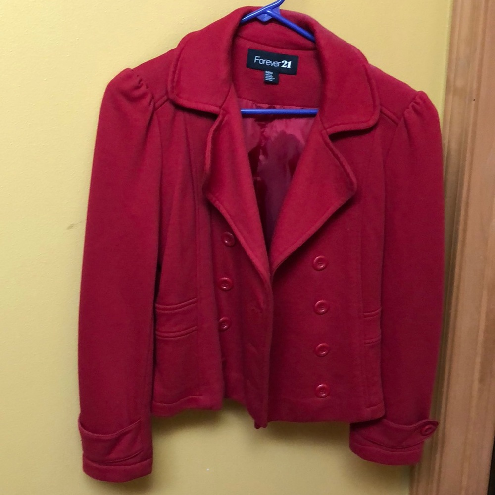 Red blazer